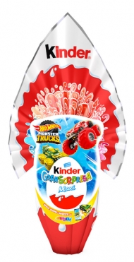 FERRERO KINDER UOVO MAXI GR.220 HOT WHEELS